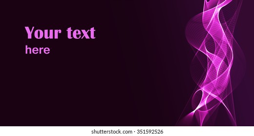 Neon lines background