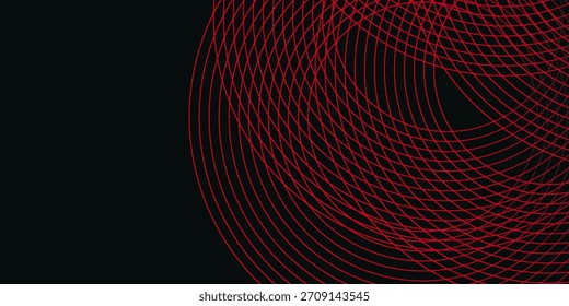 Neonlinien auf schwarzem Hintergrund, Neon, Lichtlinien