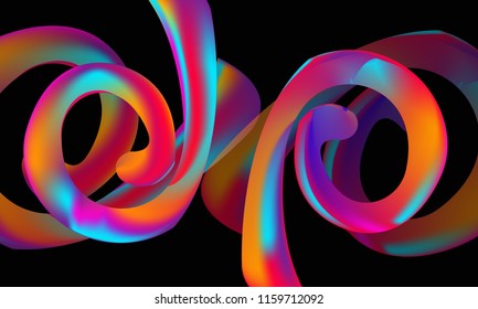 Neon liquid splash colorful . Futuristic fluid paint template. Abstract neon background. Suitable For Wallpaper  Banner  Card  Book Illustration  Web Landing Page  and Other Related Creative 