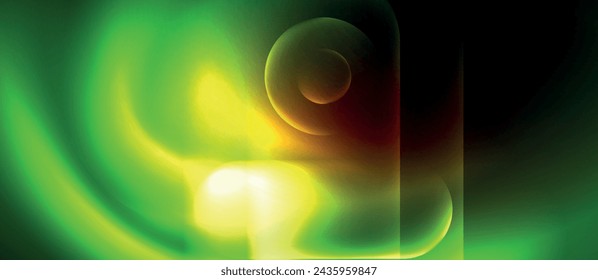 Neon magic light design. Vector Illustration For Wallpaper, Banner, Background, Card, Book Illustration, landing page