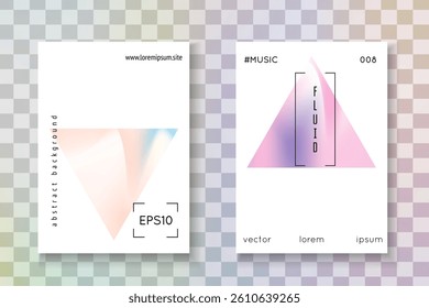 Neon Mesh. Memphis Vector. Pink Minimal Flyer. Crystal Banner. Colorful White Template. Holograph Background. Iridescent Poster. Purple Neon Mesh