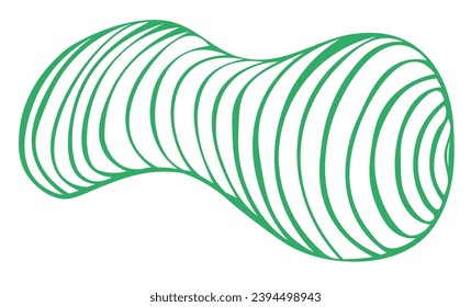 neon mesh in vector. imitation of a volumetric 3D object. objects for the design of an animation product packaging website application.