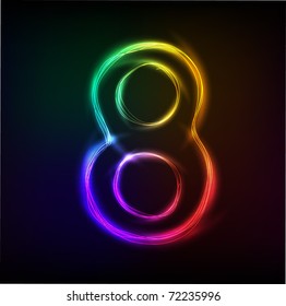 Neon numbers