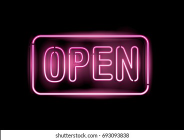 8,894 Open Neon Letter Images, Stock Photos & Vectors | Shutterstock