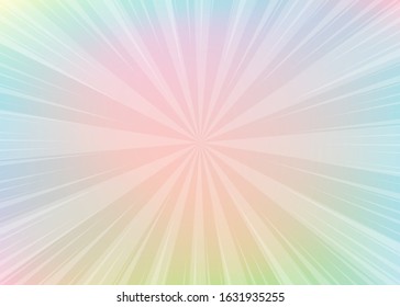 Neon pastel pop art gradient background. Abstract Bright color radial background. Trendy web vector backdrop. Neon color trendy vector comics banner for text. Trendy color pop art radial gradient.