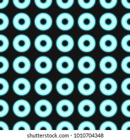 neon pattern circle vector
