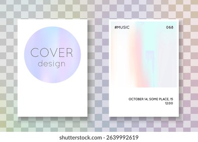 Neon Pattern. Digital Screen. Graphic Concept. Iridescent Presentation. Minimal Foil. Business 90s Illustration. Pink Abstract Label. Purple Neon Pattern