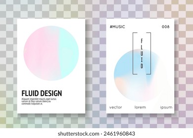 Patrón de neón. Fondo holográfico. Etiqueta de degradado rosa. Vector de Memphis. Plantilla Blanca de Negocios. Efecto pastel. Líquido Holográfico. Patrón de neón violeta