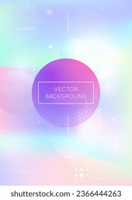 Neon Pattern. Round Multicolor Backdrop. Simple Dots. Hipster Presentation. Tech Concept. Violet Shiny Fluid. Motion Flyer. Minimalist Shape. Purple Neon Pattern