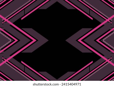 neon pink background geometric design