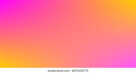 Rosa-néon e laranja Sunset Gradient