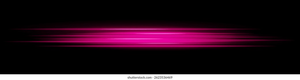 Neon pink speed lines on dark background. Great for energetic UI visuals, transitions, or sci-fi themed designs.
