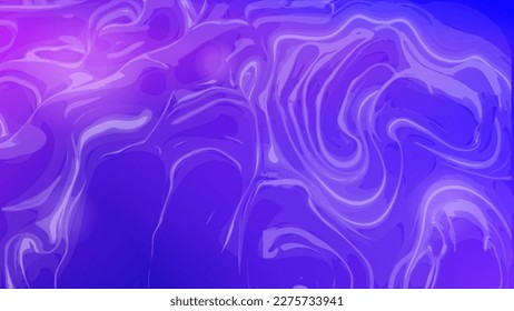 Neon Purple Liquid Fluid Chrome Background, With Shining Lights