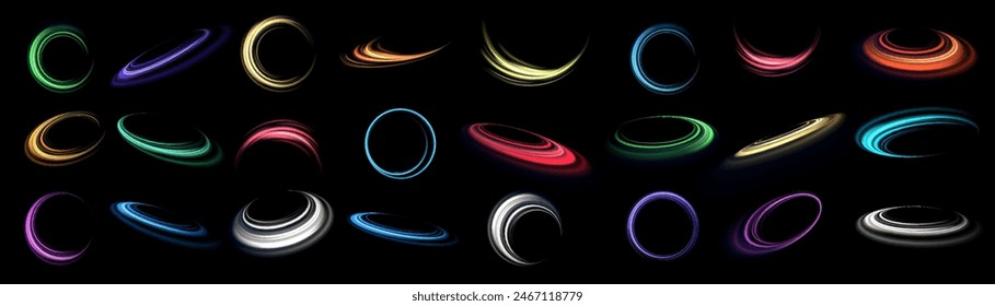 Neon rays vector abstract background. Futuristic technological style. Abstract background with speed lines. Vector illustration. Futuristic. The light lines of the road are blue png