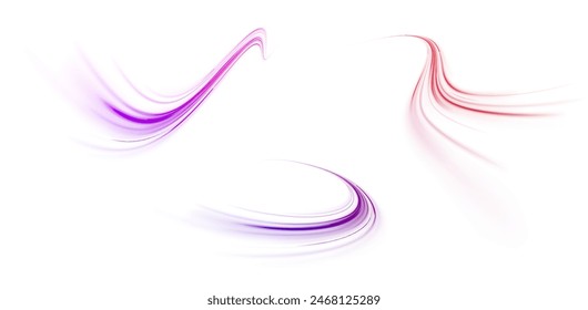 Neon rays vector abstract background png. Futuristic technological style. Abstract background with speed lines. Vector illustration. Futuristic. The light lines of the road are blue png	