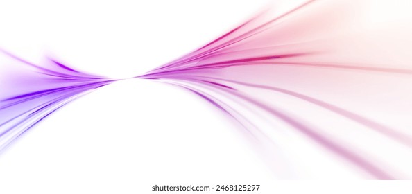 Neon rays vector abstract background png. Futuristic technological style. Abstract background with speed lines. Vector illustration. Futuristic. The light lines of the road are blue png	