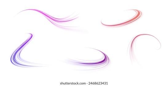 Neon rays vector abstract background png. Futuristic technological style. Abstract background with speed lines. Vector illustration. Futuristic. The light lines of the road are blue png	