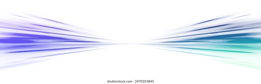 Neon rays vector abstract background png. Futuristic technological style. Abstract background with speed lines. Vector illustration. Futuristic. The light lines of the road are blue png	