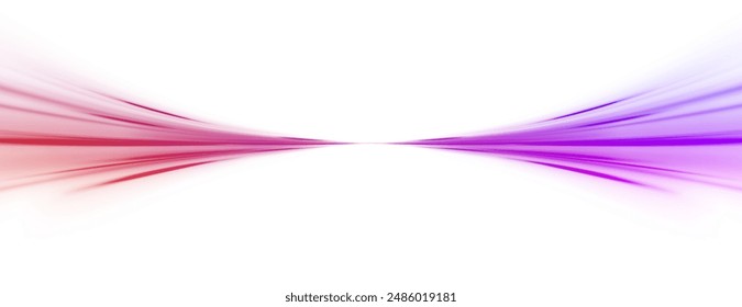 Neon rays vector abstract background png. Futuristic technological style. Abstract background with speed lines. Vector illustration. Futuristic. The light lines of the road are blue png	