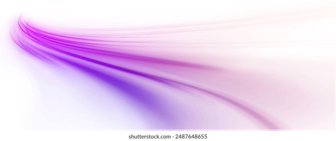 Neon rays vector abstract background png. Futuristic technological style. Abstract background with speed lines. Vector illustration. Futuristic. The light lines of the road are blue png	