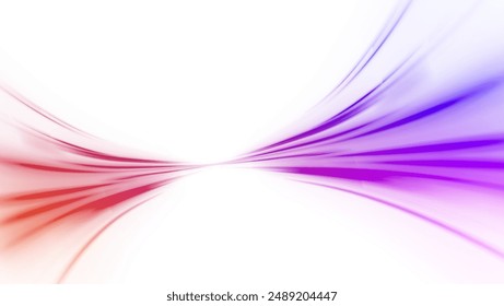 Neon rays vector abstract background png. Futuristic technological style. Abstract background with speed lines. Vector illustration. Futuristic. The light lines of the road are blue png	