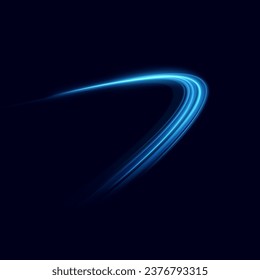 Líneas de velocidad Neon rojo y azul. Velocidad de aceleración y movimiento. Rayos de luz, efecto de desenfoque del movimiento. Iluminación nocturna en azul y rojo.	