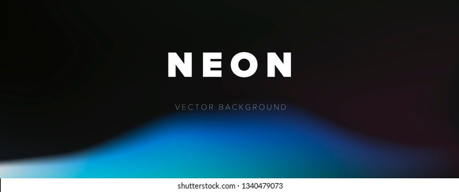 Neon retrofuturistic shiny vector background in vivid color palette.