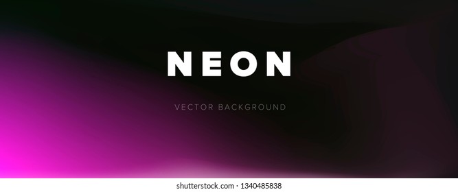Neon retrofuturistic shiny vector background in vivid color palette.