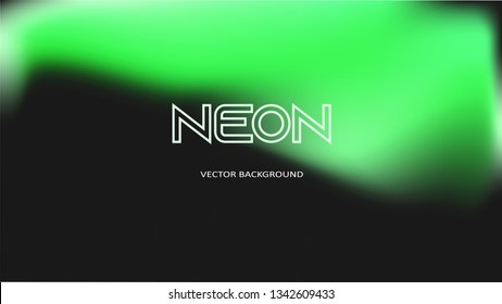 Neon retrofuturistic shiny vector background in vivid color palette. Synthwave/ retrowave 80s-90s.