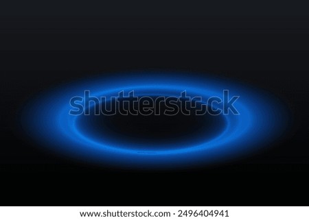 Neon ring. Glowing circle. Glow effect. Round light frame. abstract light lines of movement and speed. Abstract light lines of movement and speed. light green ellipse.