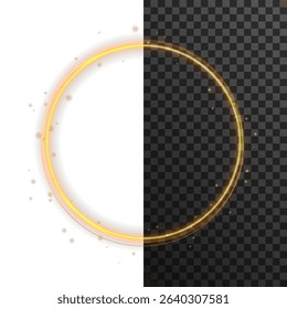 Neon ring pulses in sapphire eclipse. Magic particles swirl in spiral blaze. Luminous halo orbits like digital radar. Transparent flash glows with silent burst. 