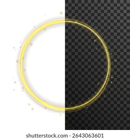 Neon ring pulses in sapphire eclipse. Magic particles swirl in spiral blaze. Luminous halo orbits like digital radar. Transparent flash glows with silent burst. 