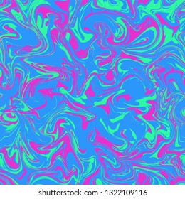 Neon seamless marble stone texture effect background vector illustration. Abstract template to place the text. Liquid paint design element for business site, presentation, wedding cards, poster, cover