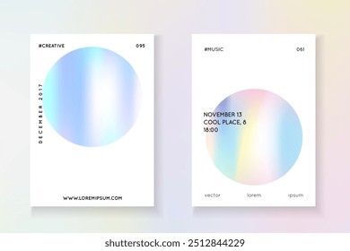 Neon Shape. Geometry Pattern. Memphis Banner. Graphic Concept. Colorful Retro Illustration. Holographic Presentation. Blue Spectrum Cover. Purple Neon Shape