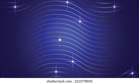 Neon shining effects wave background.