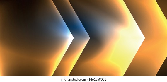 Neon shiny color lines background. Abstract colorful web template Geometric modern technology concept. Vector abstract background banner design.