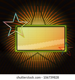 Neon sign background