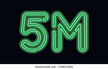Neon sign bright colors. Neon lettering. 