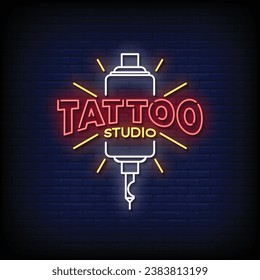 Neon Sign tattoo studio