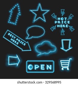 Neon signs