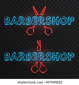 Neon signs vector.