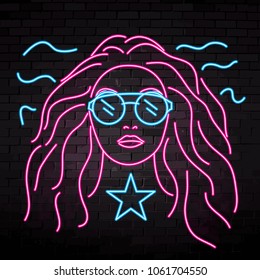 10,380 Neon silhouette girl Images, Stock Photos & Vectors | Shutterstock