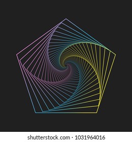 neon simple shapes, bright linear 