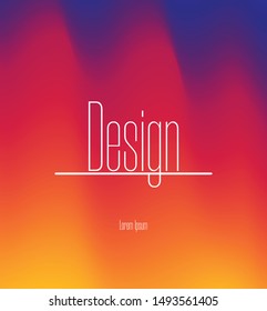 neon soft  light wave background colorful gradient element 