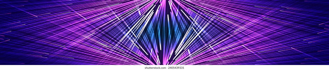 Neon speed line background stripe effect
