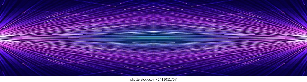 Efecto de banda de fondo de la línea de velocidad de neón