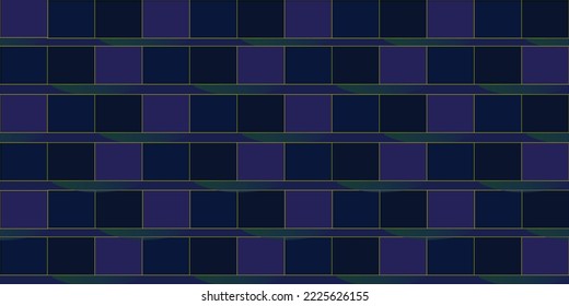 Neon square frame on dark background. Vector illustration.Gradient. Color Box.