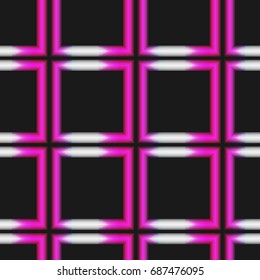 neon square pattern vector