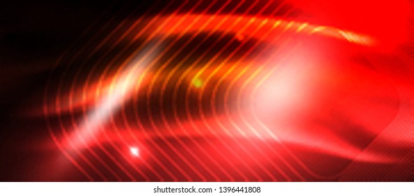 Neoneckige Formen, Linien auf hellem Hintergrund, Vektordesign