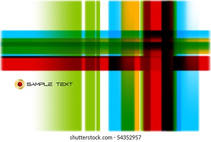 Diseño de franjas de neón - Fondo del vector abstracto EPS10